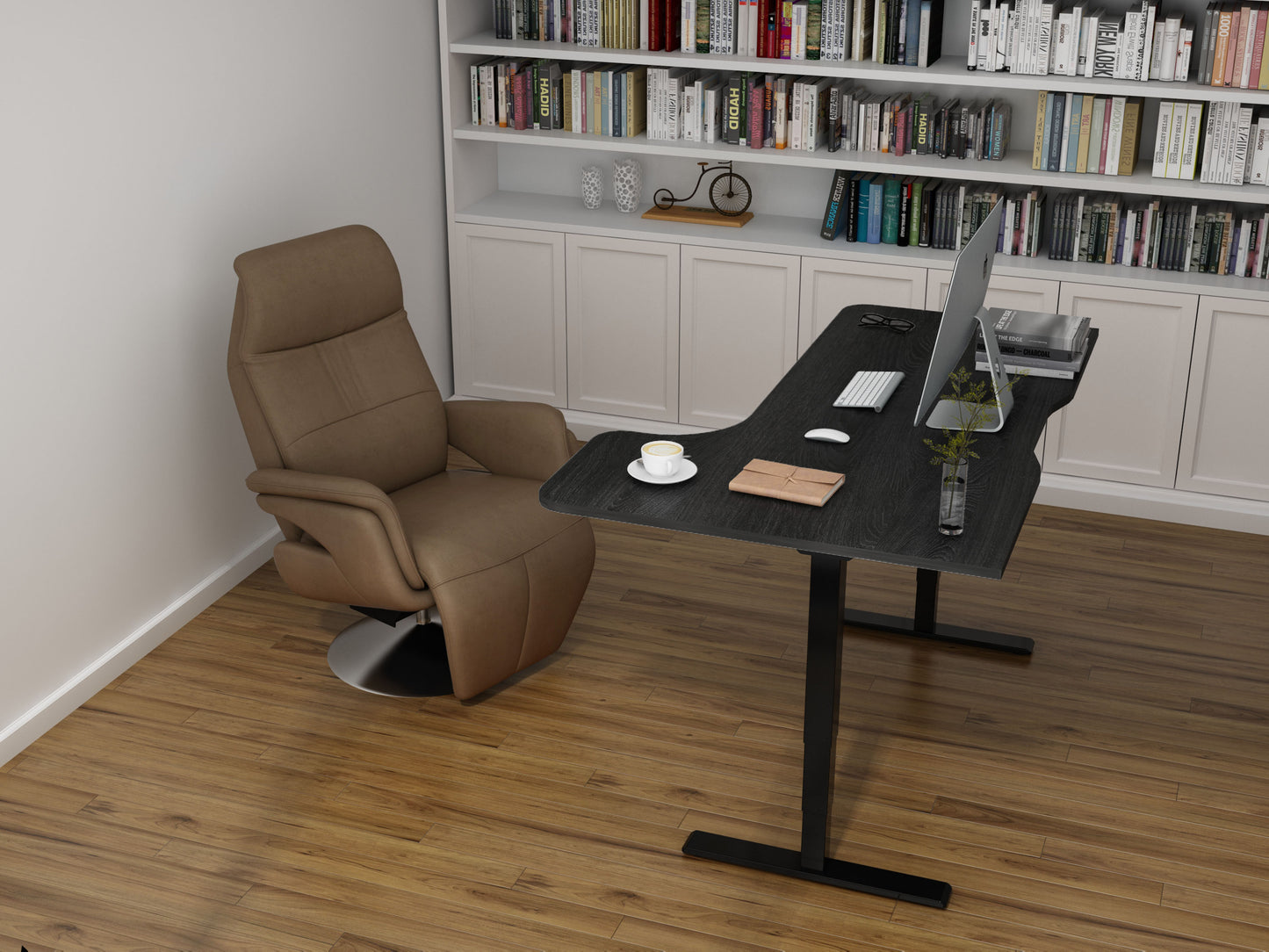 FS-E5 Dual-Motor 3-stage Standing Desk Frame 升降腳架